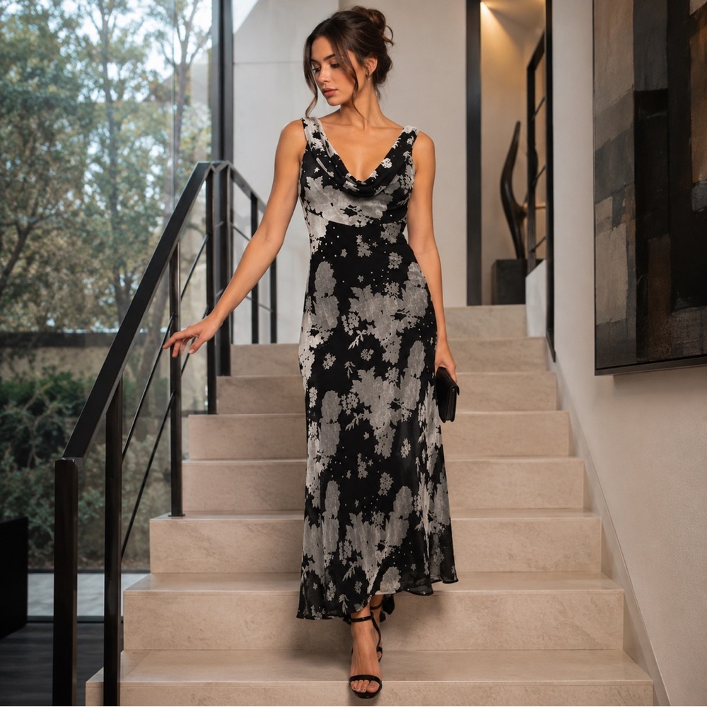 Zara Floral Maxi Dress